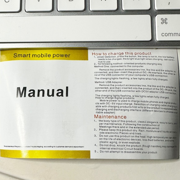 Charge your phone on the go!! AGS Mini 2600 mAh Lipstick-Sized USB Charger - Picture 10 of 11